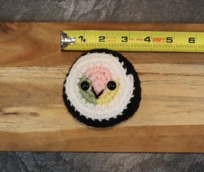 Crochet Sushi and Nigiri Amigurumi Plushie Crochet Animals - image6